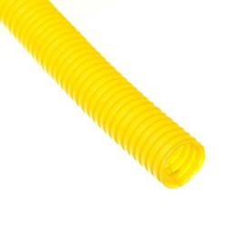 Eletroduto Plastilit PVC Flexível Corrugado 25mmx50m Amarelo - PLASTILIT
