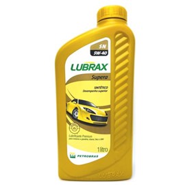 Oleo Lubrificante De Motor Carro 5w40 Sn Sintetico Lubrax 1 Litro - Lubrax