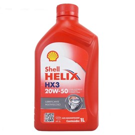 Óleo Lubrificante do Motor Shell Helix HX3 20W50 API SL Mineral 1L - Shell