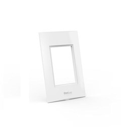 Placa Espelho 4X2 3 Módulos Branco - Enerbras