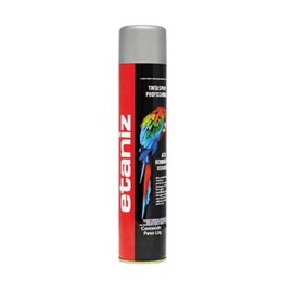 Tinta Spray Multiuso Cor Alumínio 400ml - Etaniz